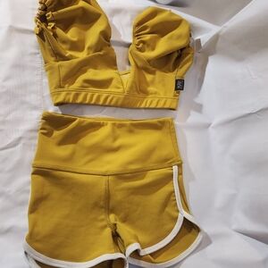 Tiger Friday Dancewear Set Yellow
